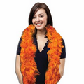 6' Orange Solid Color Boa